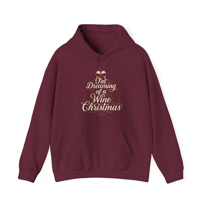 Wine Christmas Hoodie