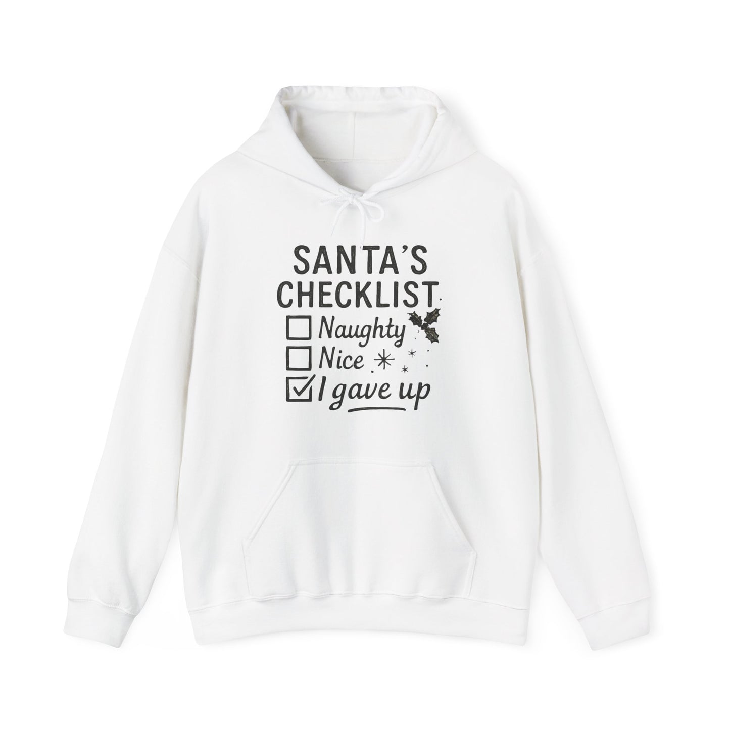 Santa's Checklist Hoodie