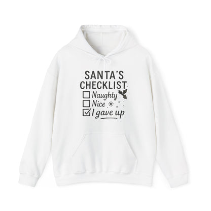 Santa's Checklist Hoodie