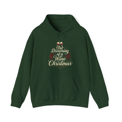 Wine Christmas Hoodie