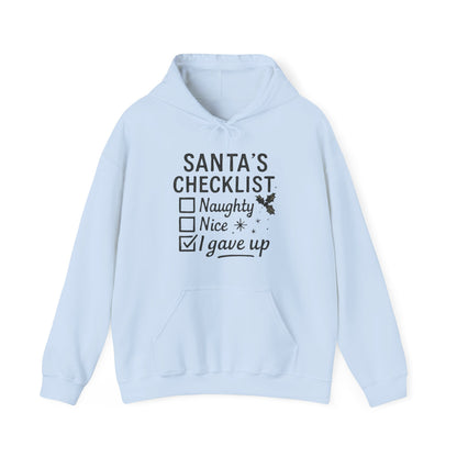 Santa's Checklist Hoodie