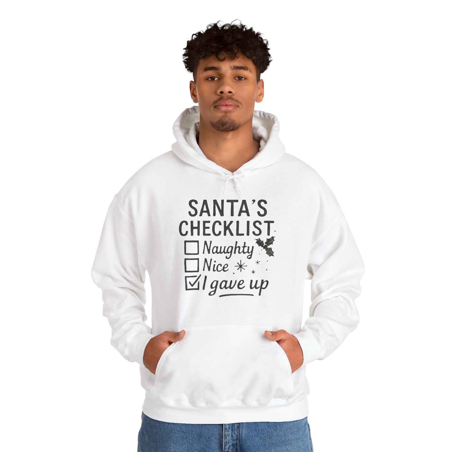 Santa's Checklist Hoodie