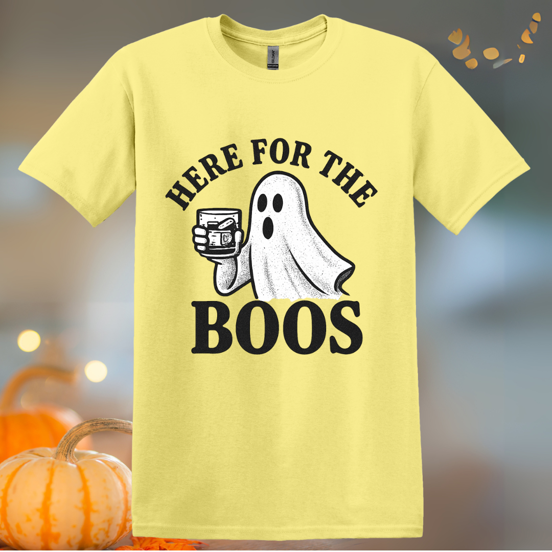 Here for the Boos OF Halloween T-Shirt