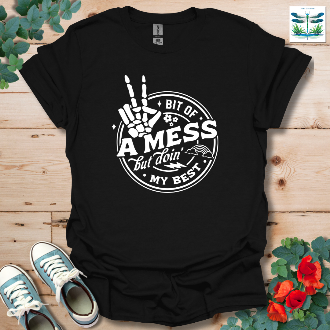 Bit of A Mess Hand T-Shirt