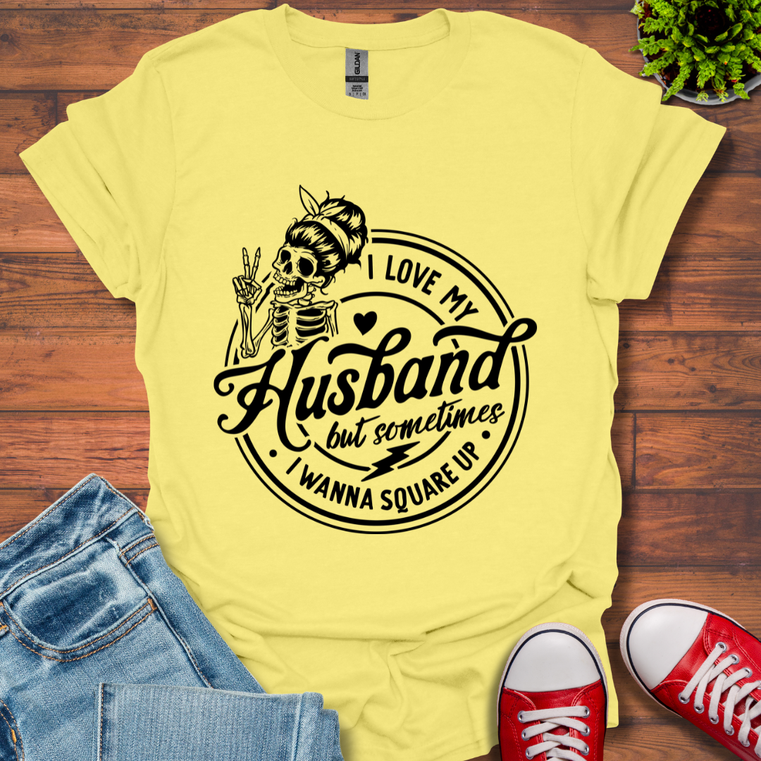 I Love My Husband T-Shirt