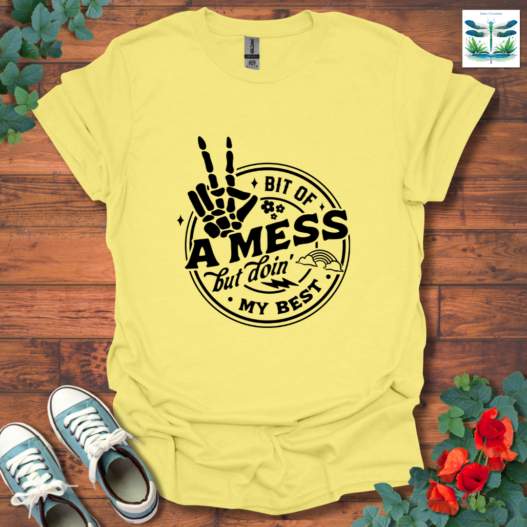 Bit of A Mess Hand T-Shirt