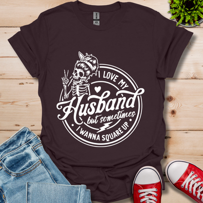 I Love My Husband T-Shirt