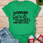 Warning No Filter T-Shirt