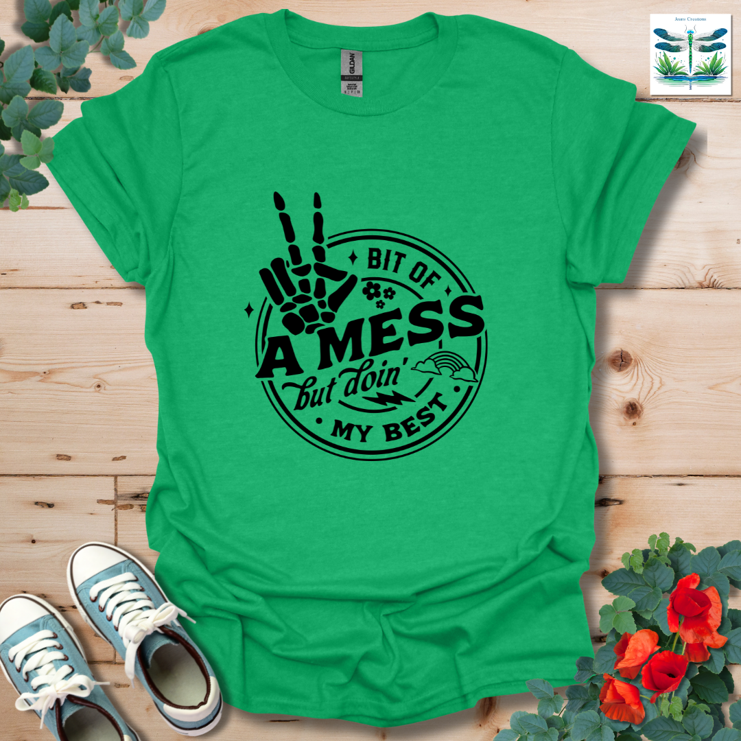 Bit of A Mess Hand T-Shirt