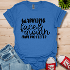 Warning No Filter T-Shirt