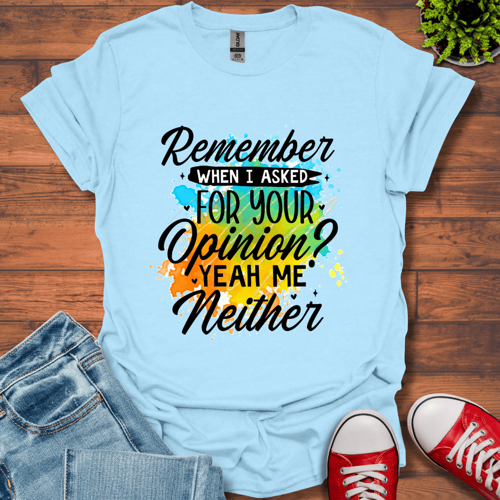 Remember When T-Shirt
