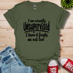 Currently Unsupervised T-Shirt