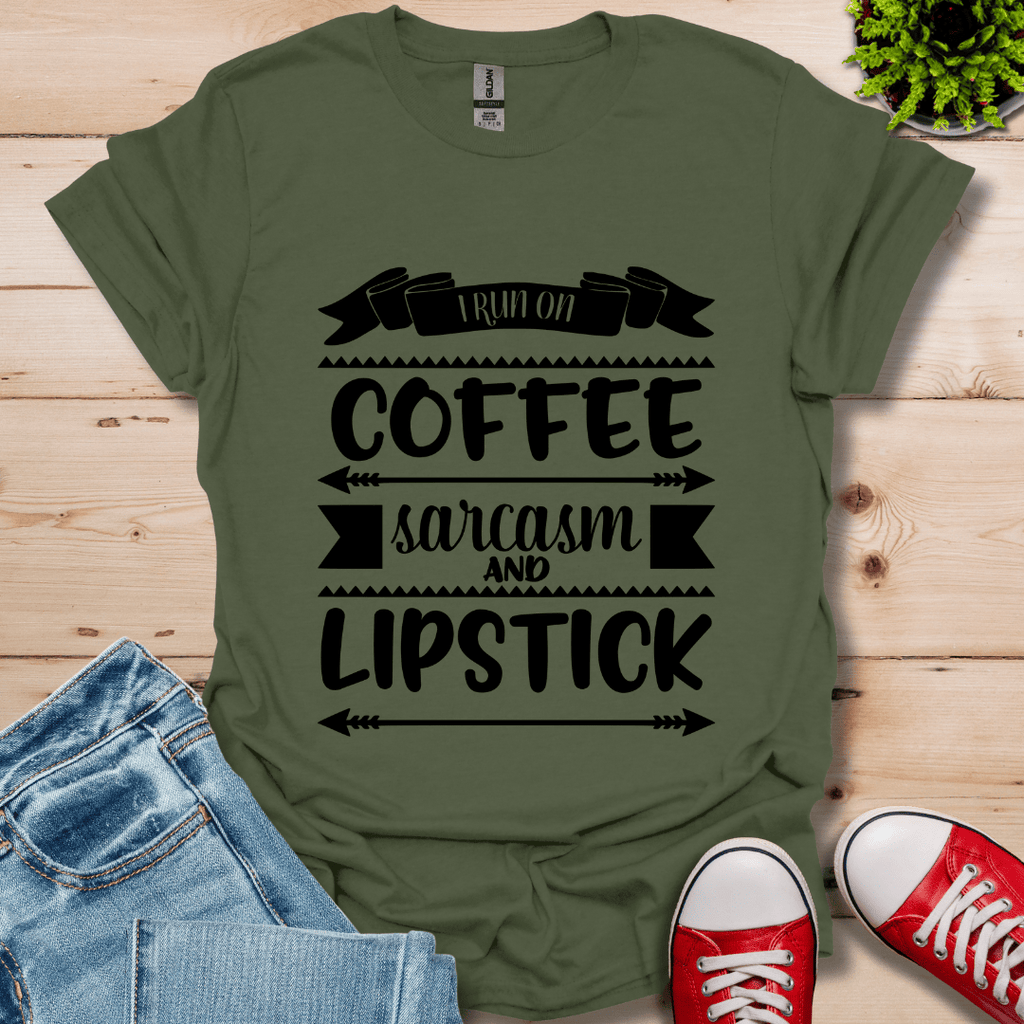 I Run on Coffee T-Shirt