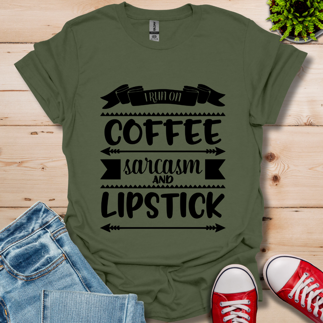 I Run on Coffee T-Shirt
