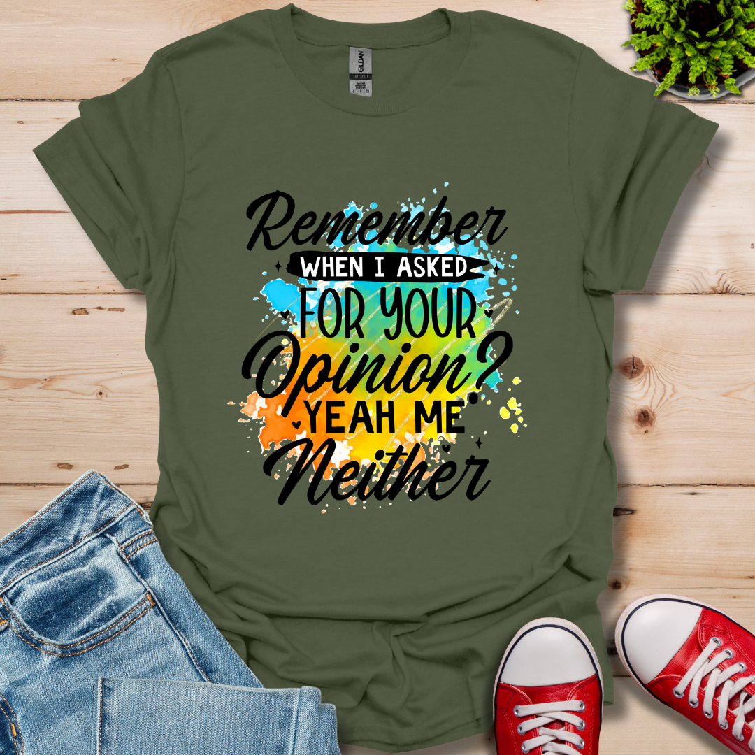 Remember When T-Shirt