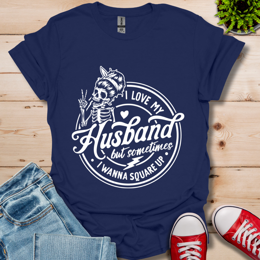 I Love My Husband T-Shirt