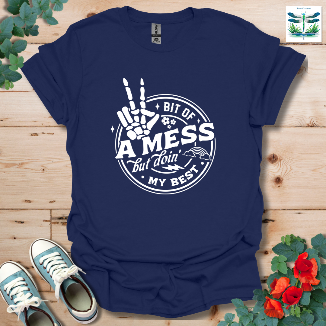 Bit of A Mess Hand T-Shirt