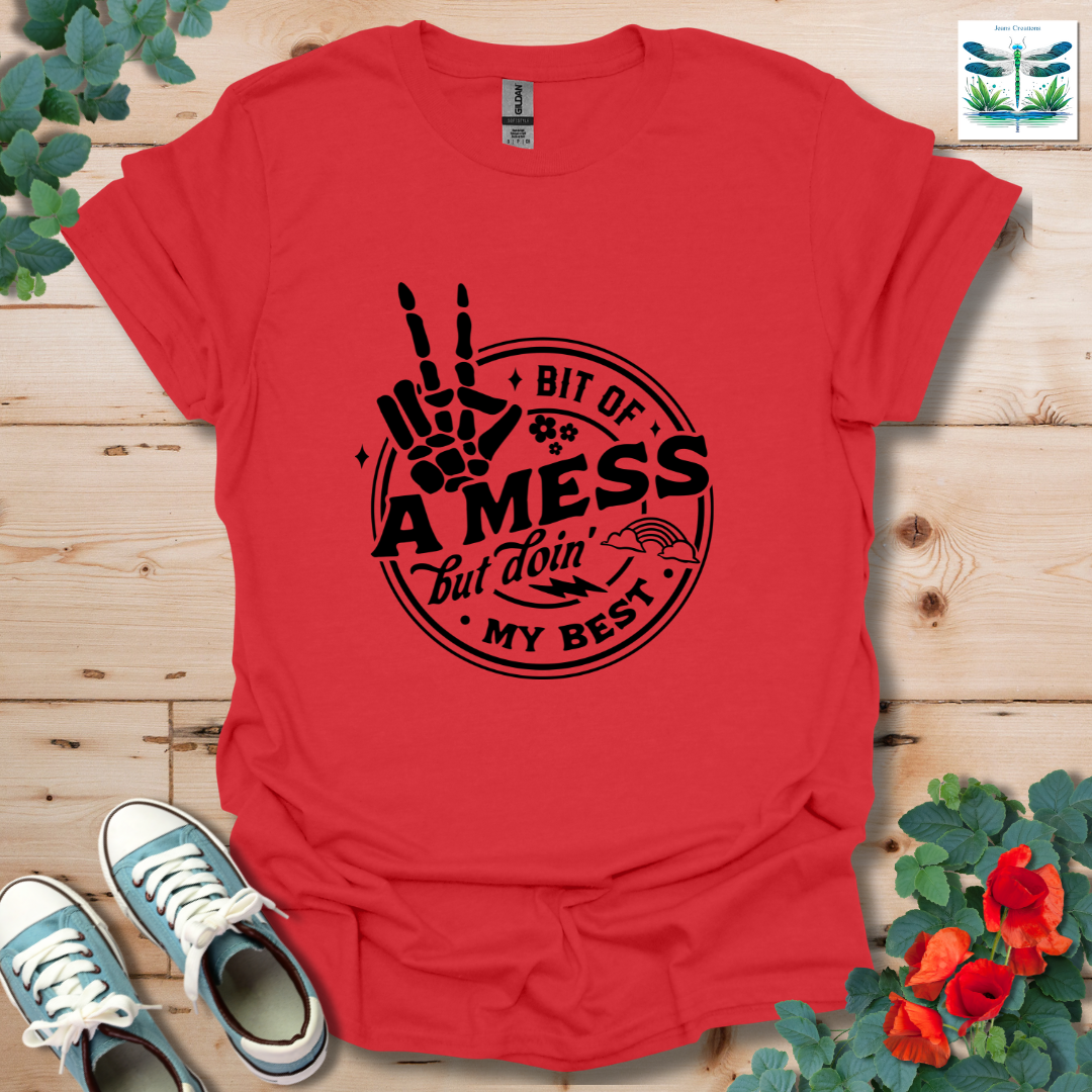 Bit of A Mess Hand T-Shirt