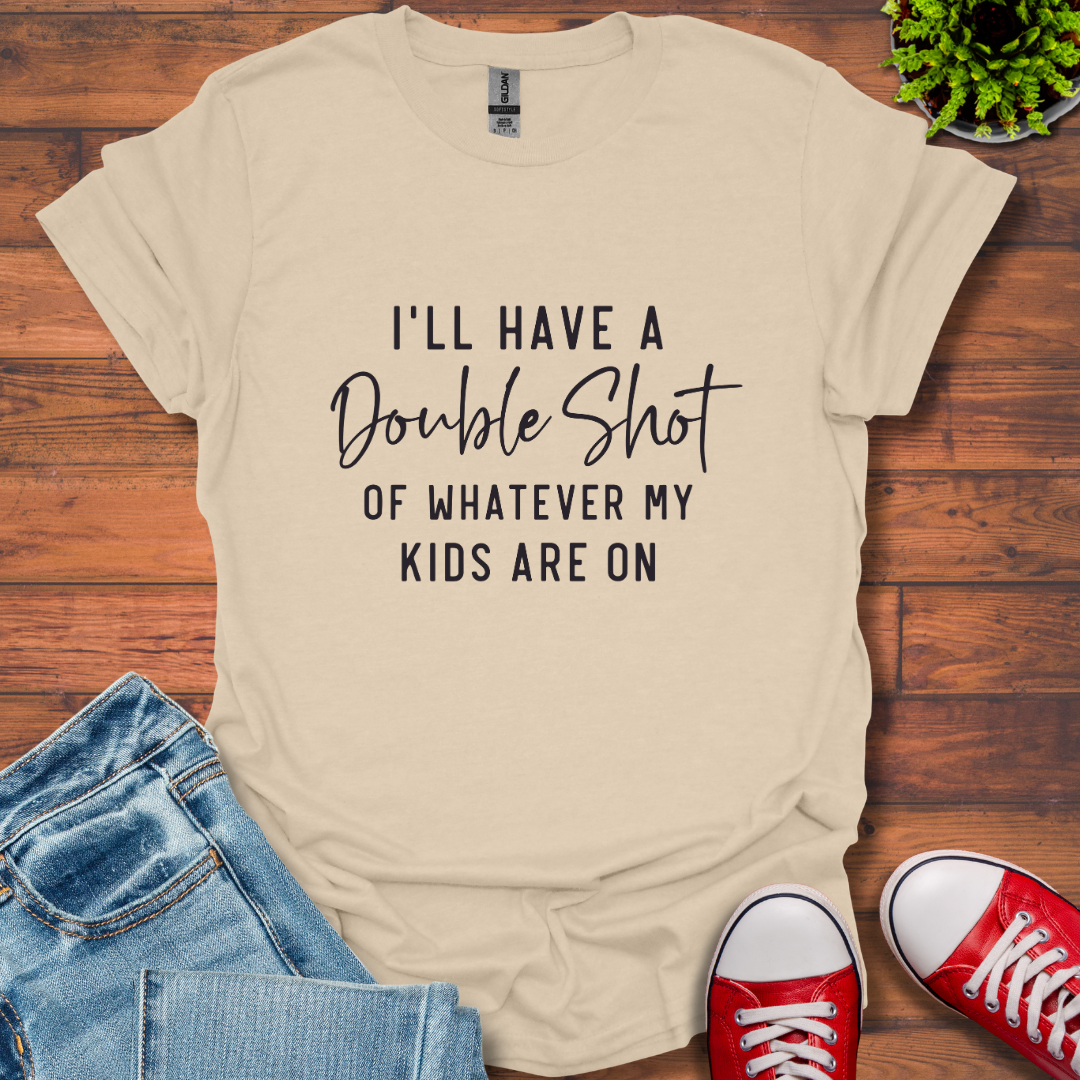 Double Shot Kids T-Shirt