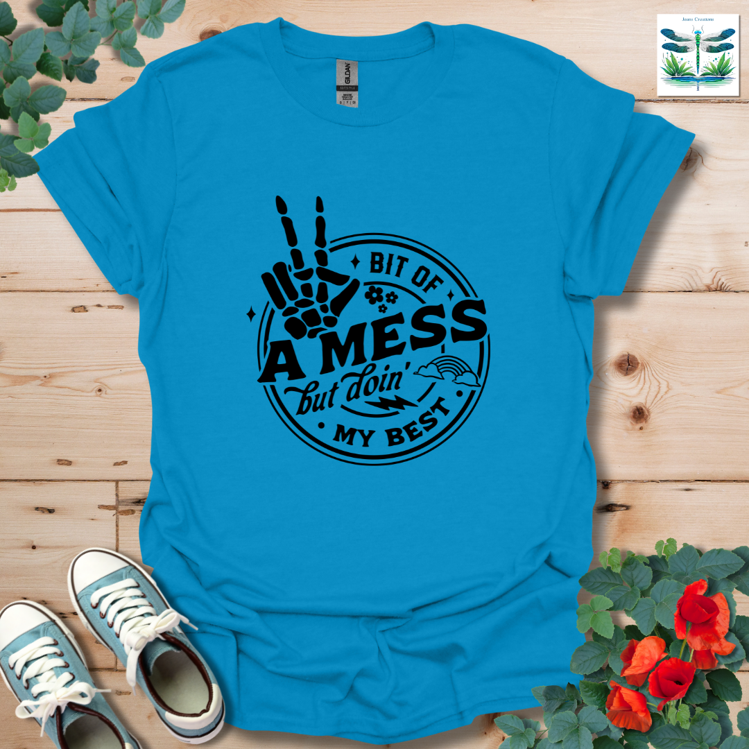 Bit of A Mess Hand T-Shirt