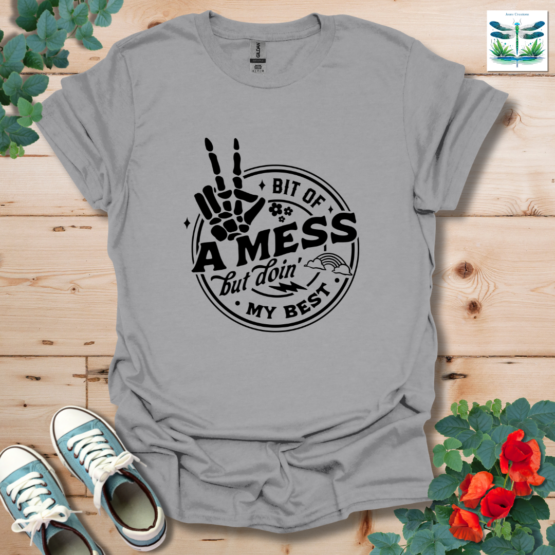 Bit of A Mess Hand T-Shirt