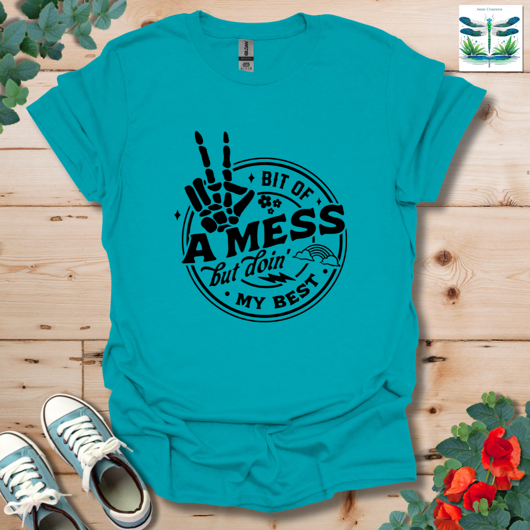 Bit of A Mess Hand T-Shirt