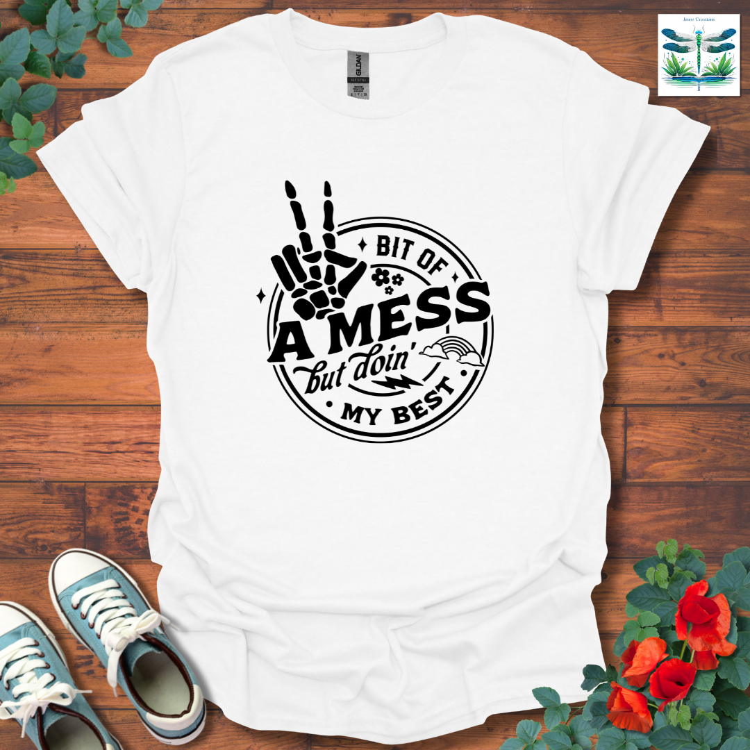 Bit of A Mess Hand T-Shirt