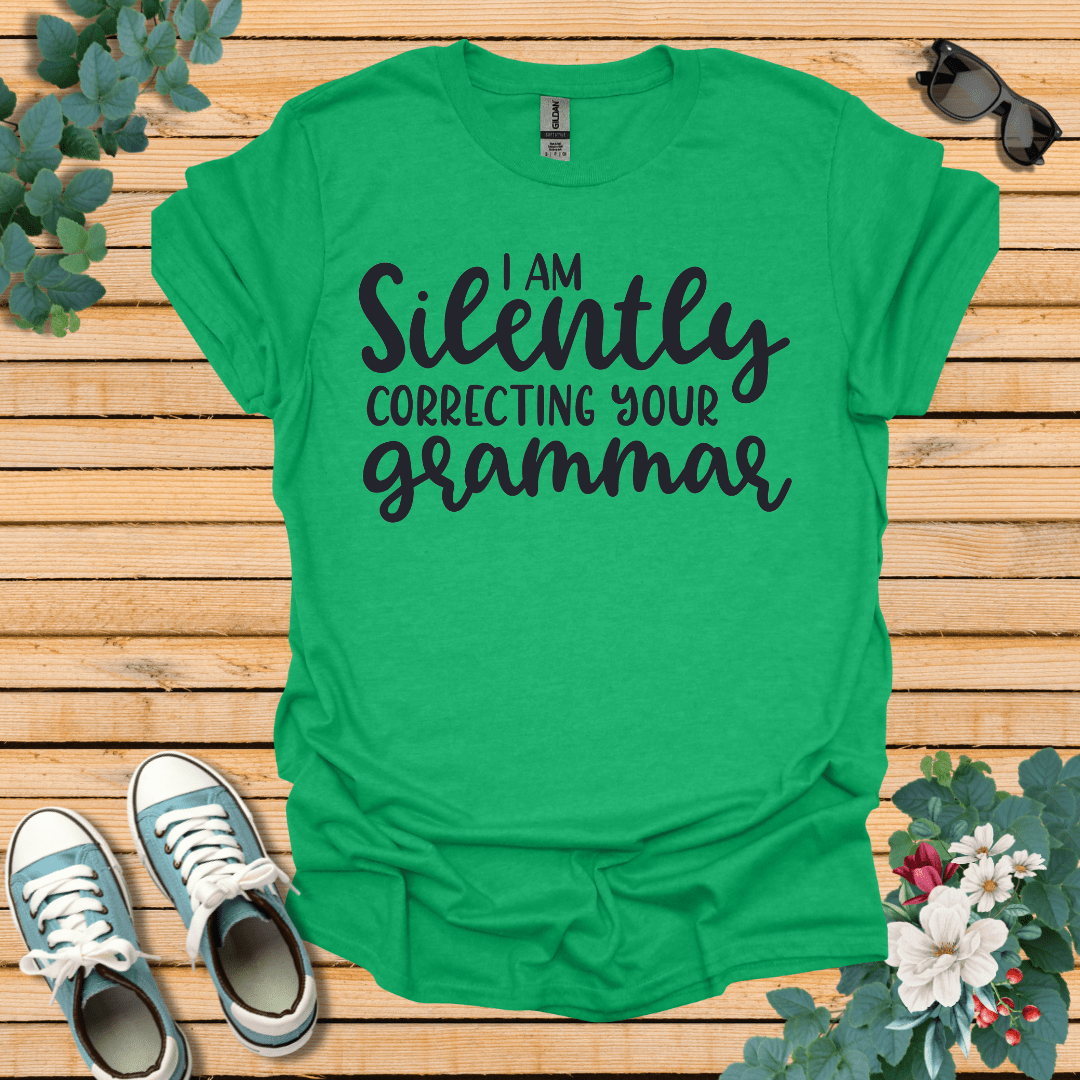 Silently Correcting your Grammar T-Shirt