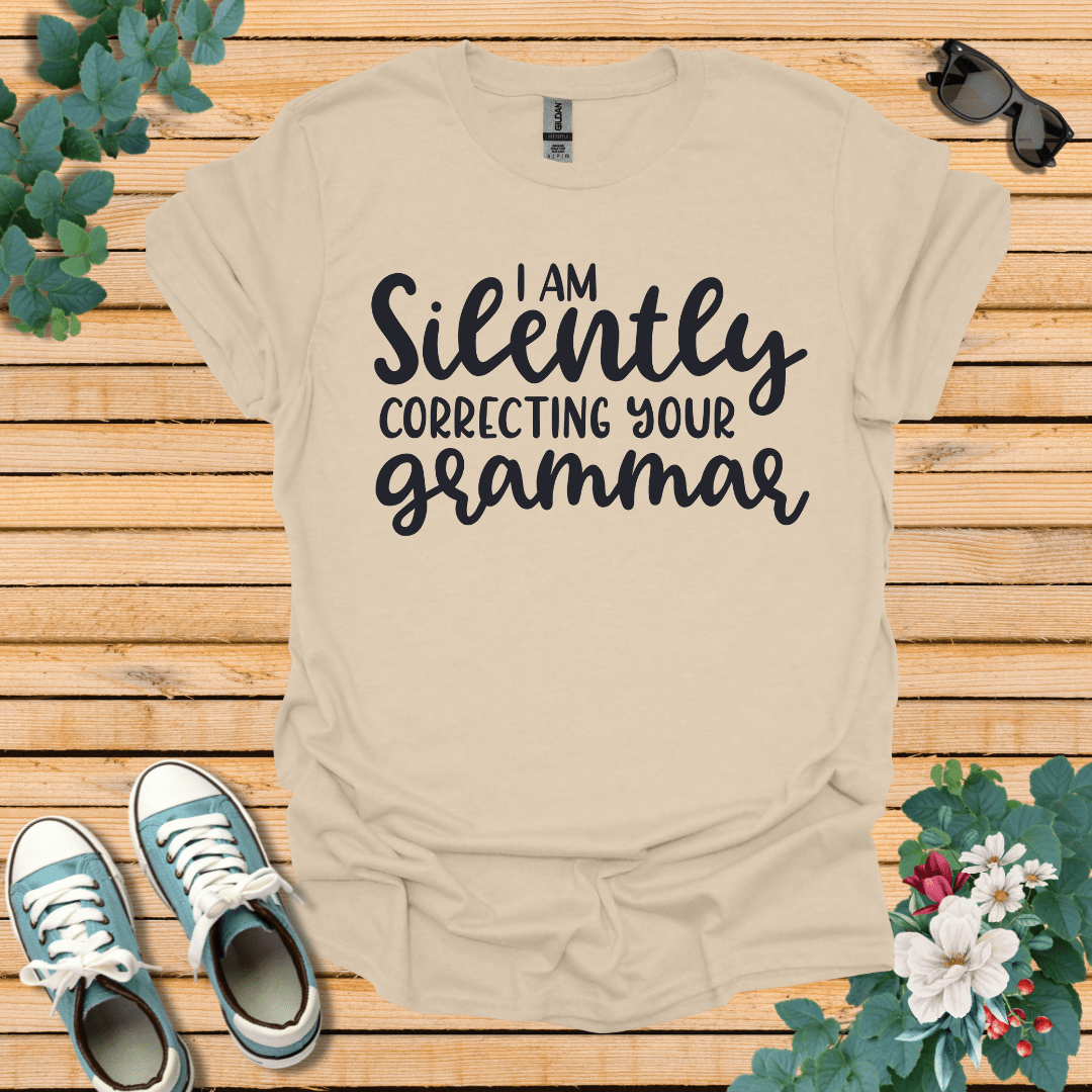 Silently Correcting your Grammar T-Shirt