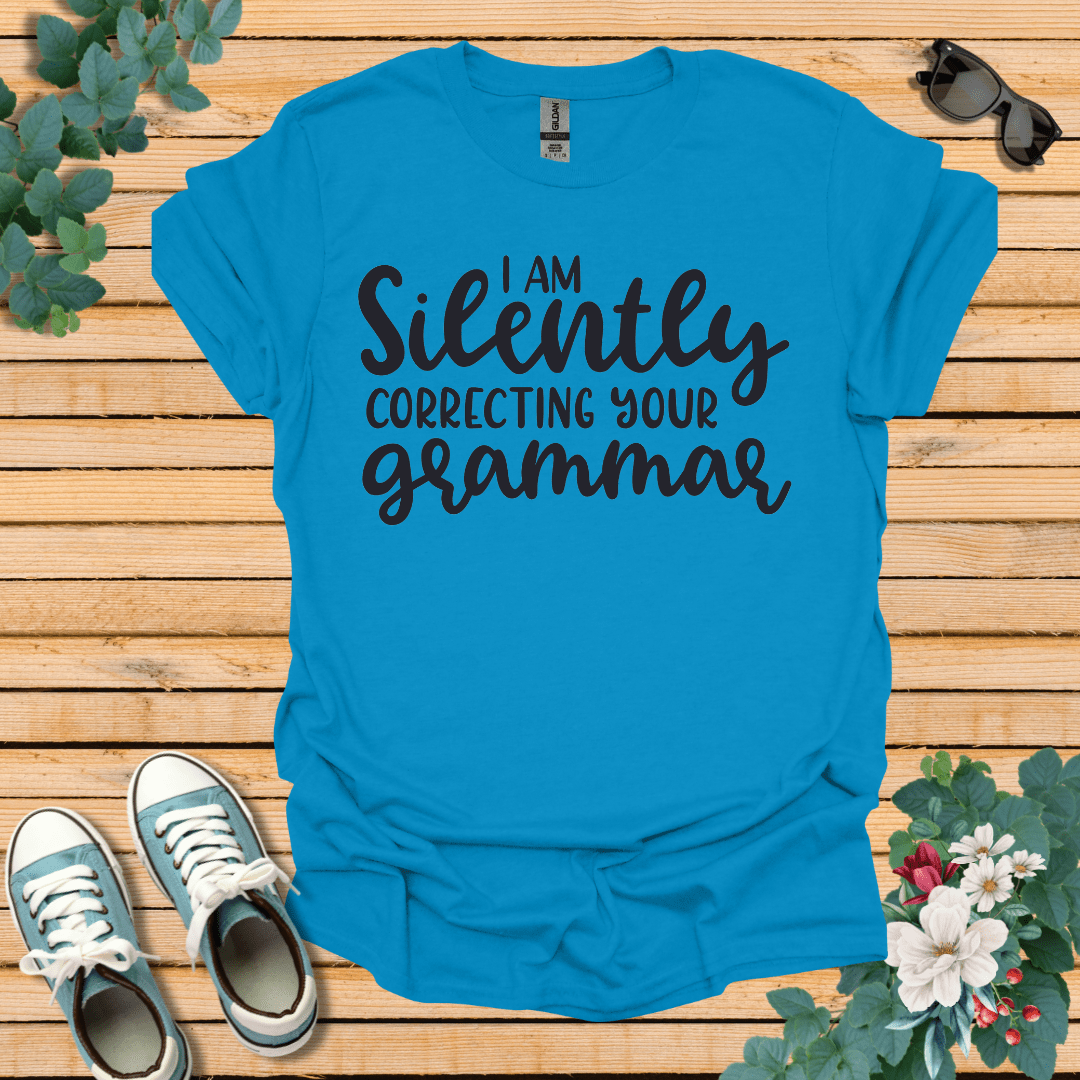 Silently Correcting your Grammar T-Shirt