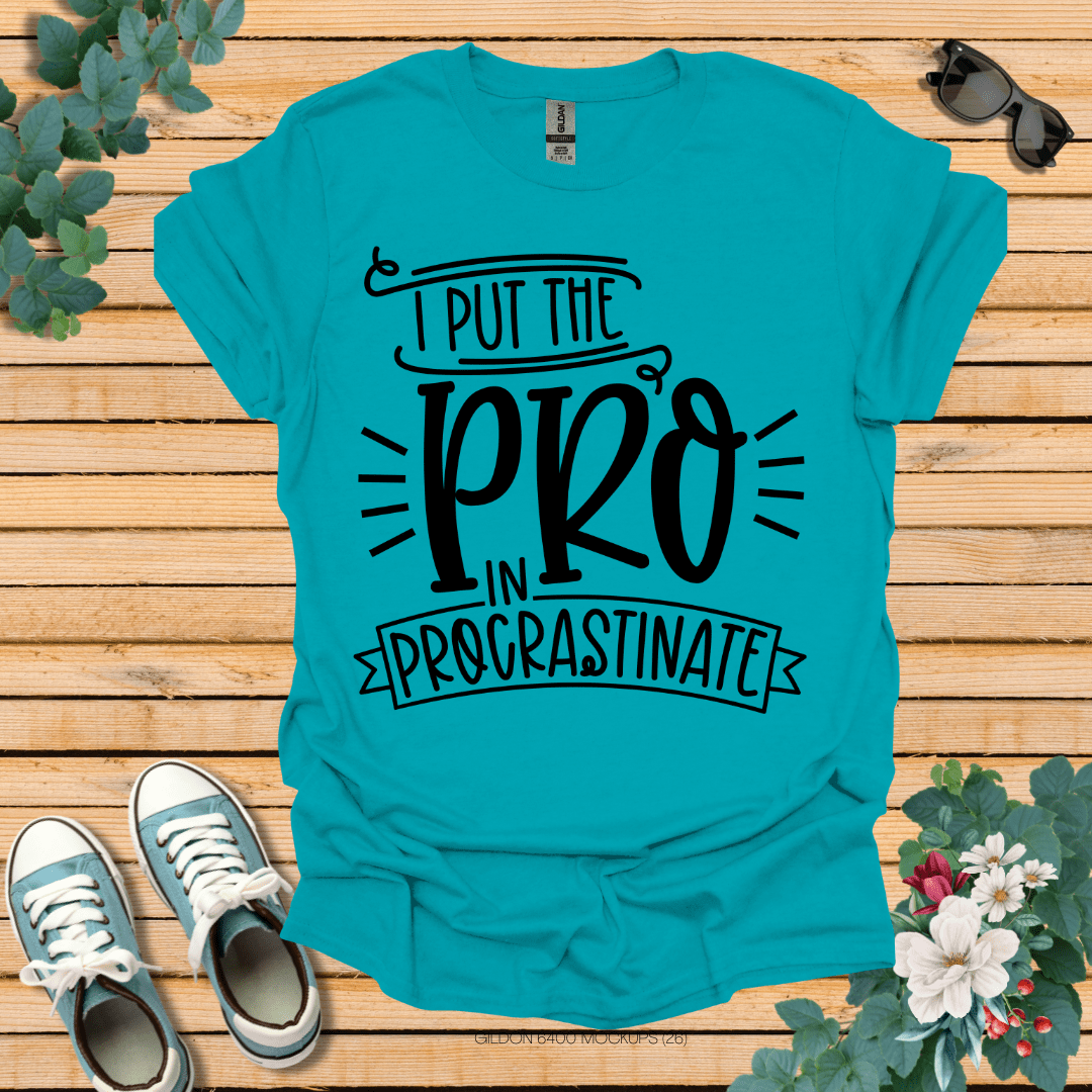 Pro In Procrastination T-Shirt