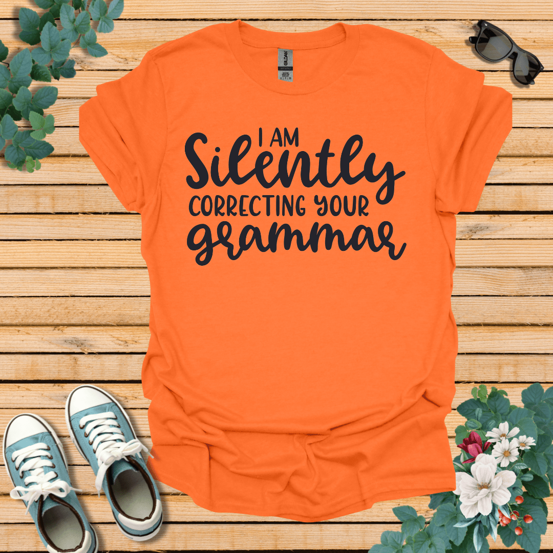 Silently Correcting your Grammar T-Shirt