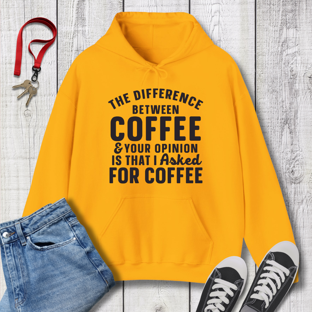 The Difference between Coffee Hoodie