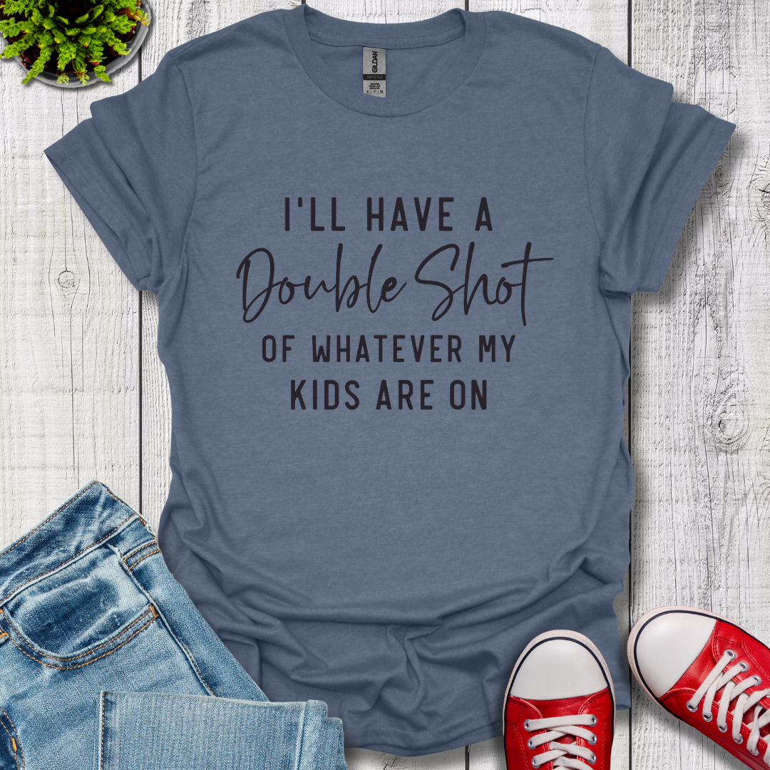Double Shot Kids T-Shirt