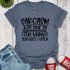 Sarcasm Services T-Shirt