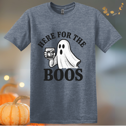 Here for the Boos OF Halloween T-Shirt