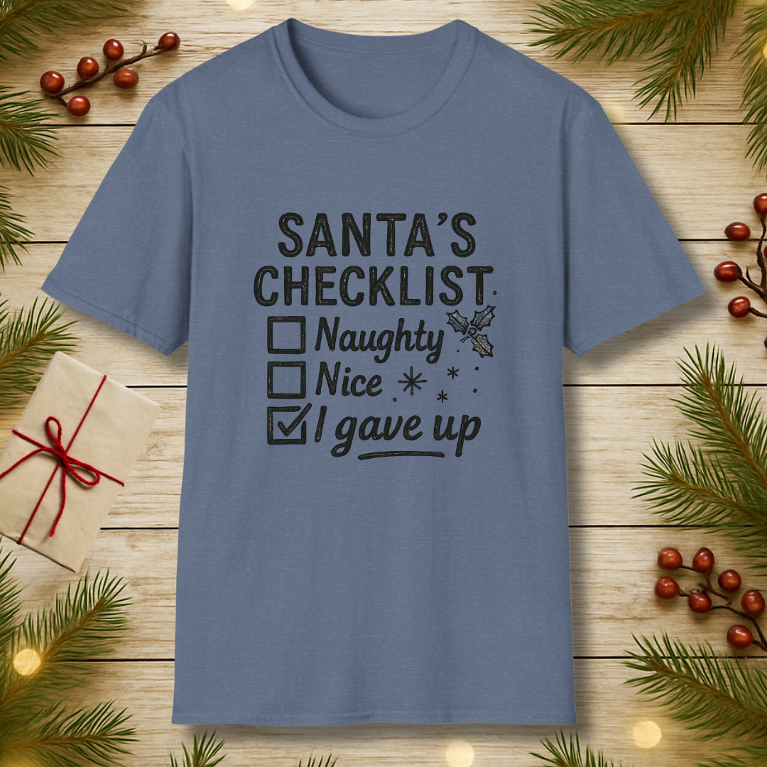 Santa's Checklist T-Shirt