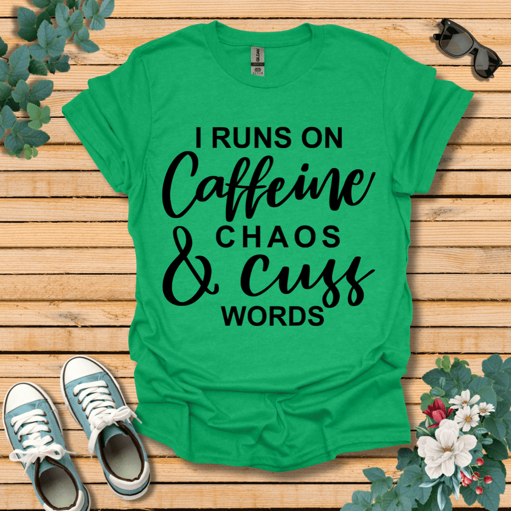 I Runs on Caffeine T-Shirt