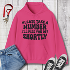 Take a Number Hoodie