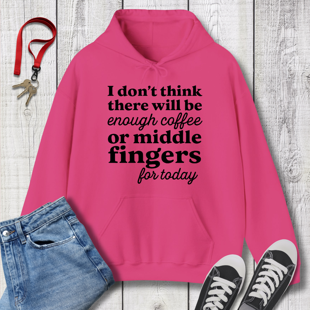 Coffee or Middle Finger Hoodie