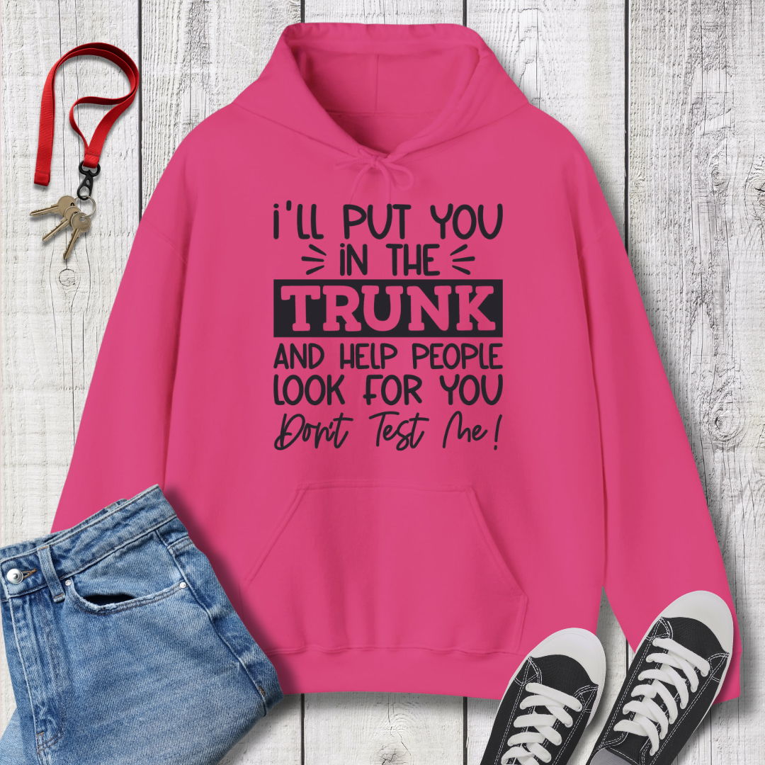 I'll Put you in the Trunk Hoodie