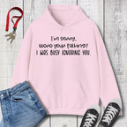 I'm Sorry were you talking Hoodie