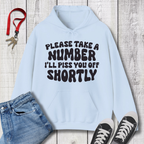 Take a Number Hoodie