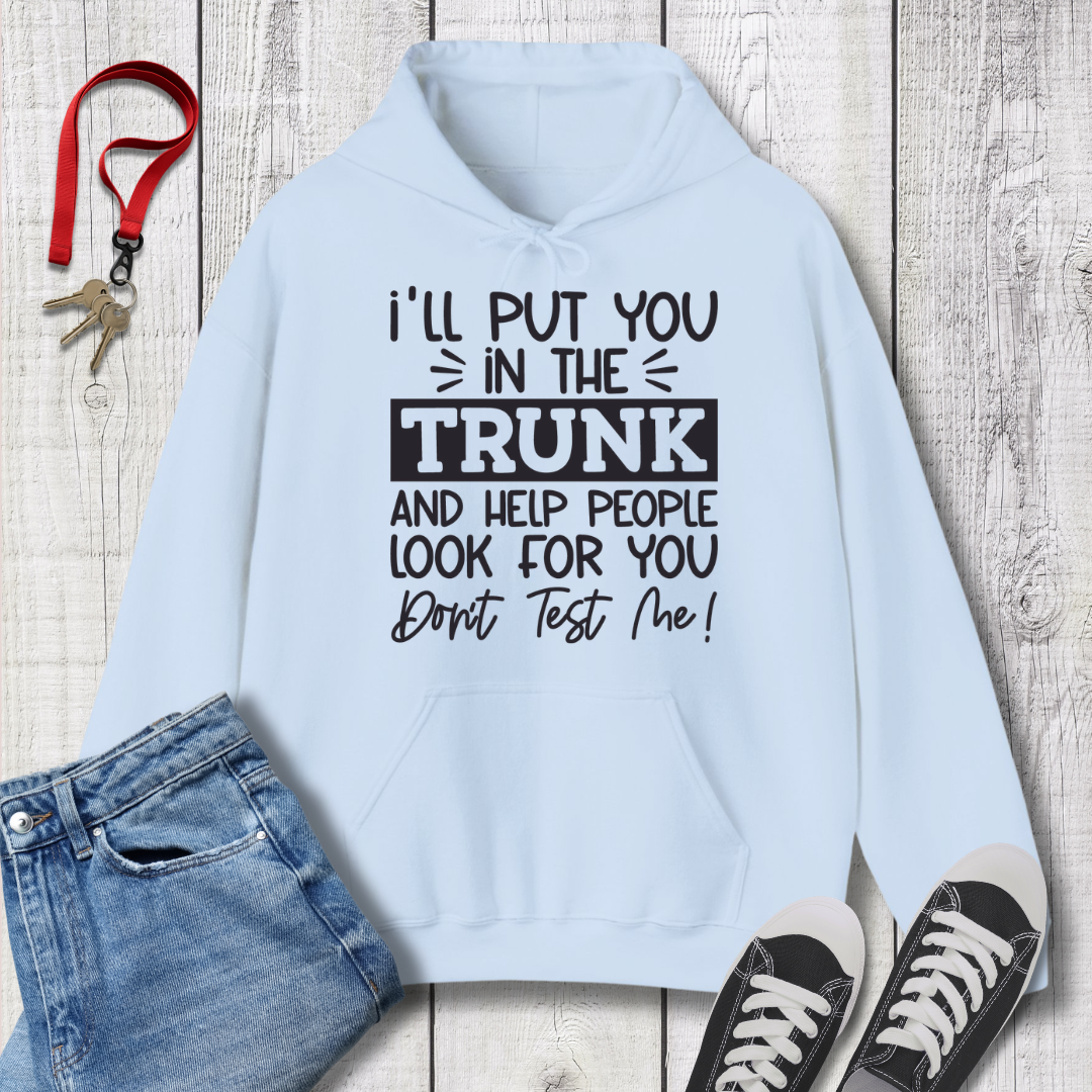 I'll Put you in the Trunk Hoodie