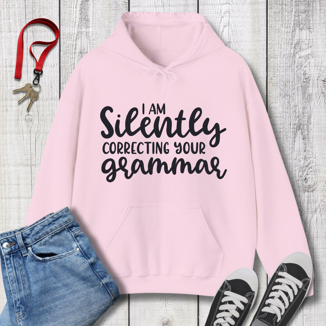 Silently Correcting Hoodie