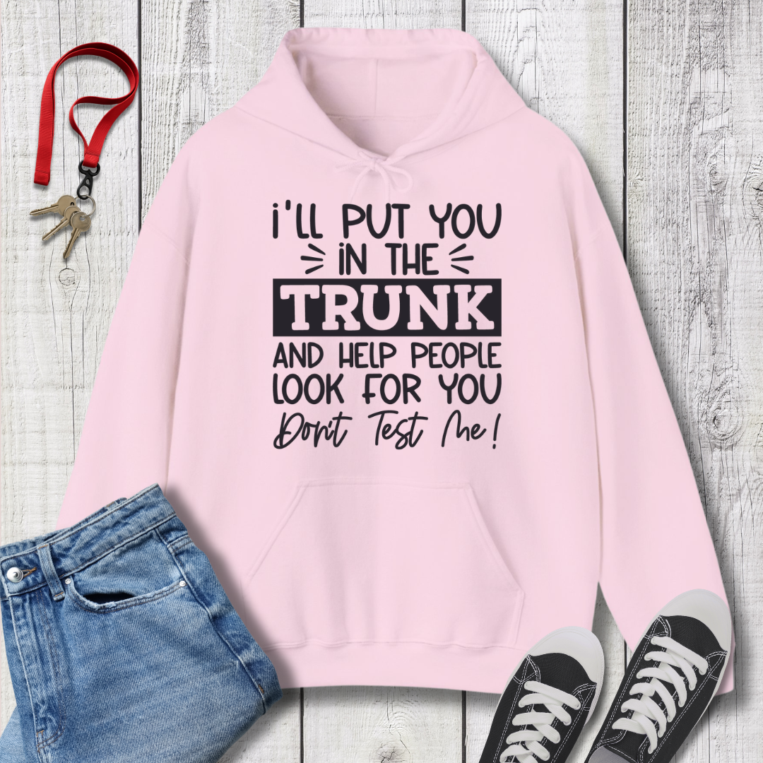 I'll Put you in the Trunk Hoodie
