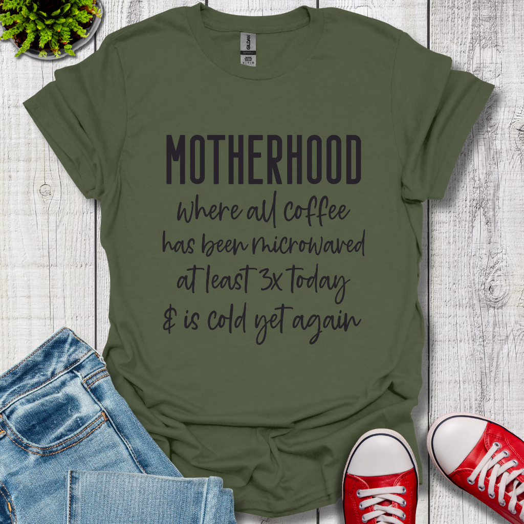 Motherhood Coffee T-Shirt