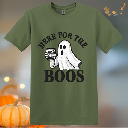 Here for the Boos OF Halloween T-Shirt