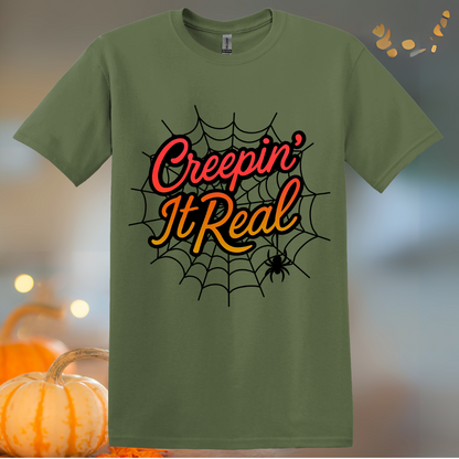Creepin' It Real Halloween T-Shirt