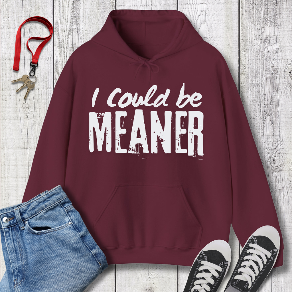 I Could be Meaner Hoodie